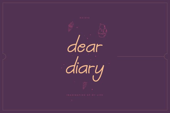 Raisya Font Poster 5