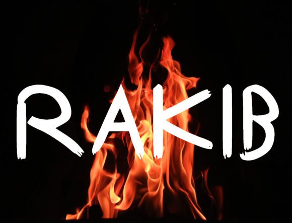 Rakib Font Poster 3