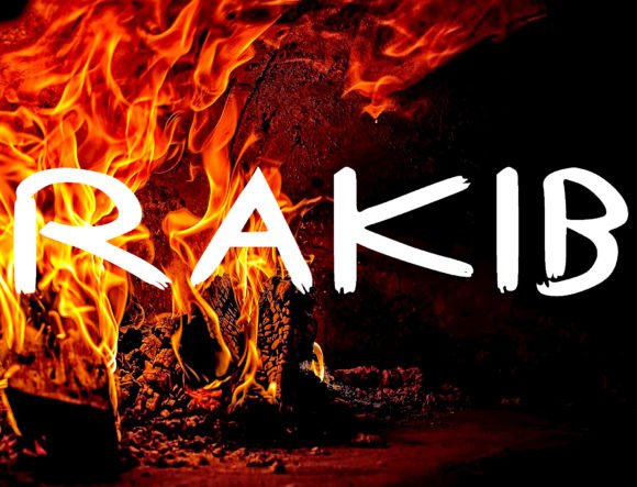 Rakib Font Poster 6