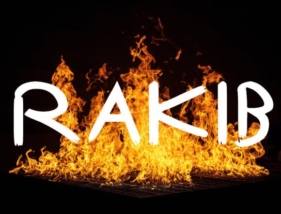 Rakib Font Poster 9