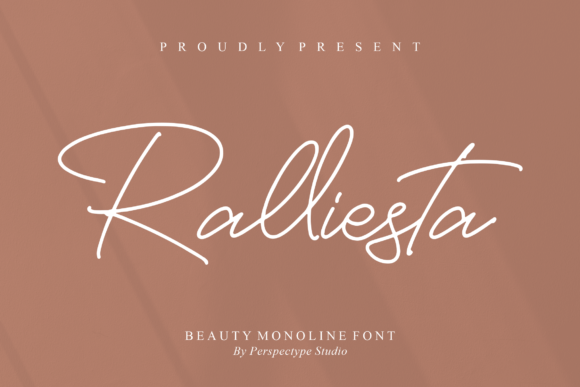 Ralliesta Font Poster 1