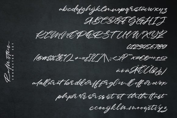 Ralmstein Font Poster 5