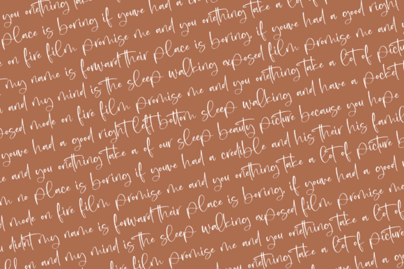 Ralontta Font Poster 8