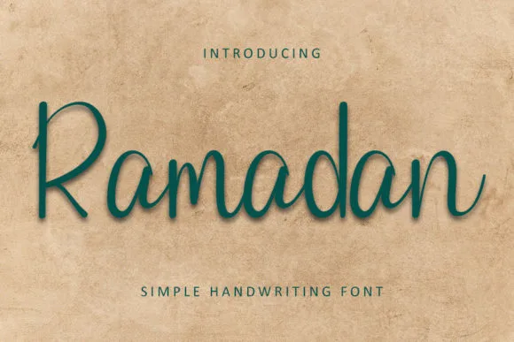 Ramadan Font Ramadan Font Poster 1