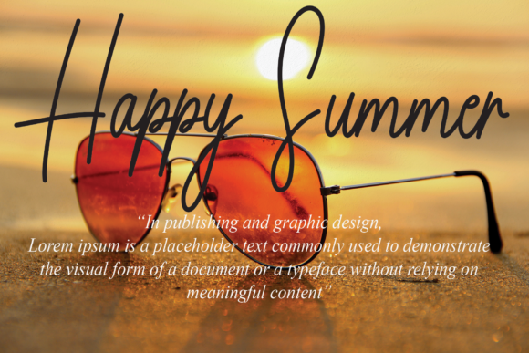 Ramadan Signature Font Poster 4