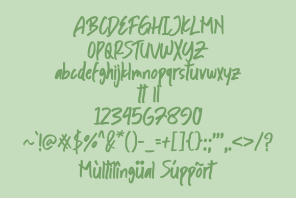 Ramban Bayem Font Poster 5