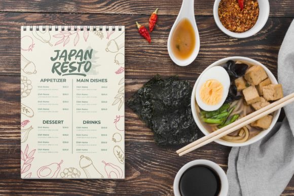 Ramen Ichikaru Font Poster 2