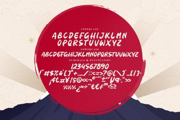 Ramen Ichikaru Font Poster 13