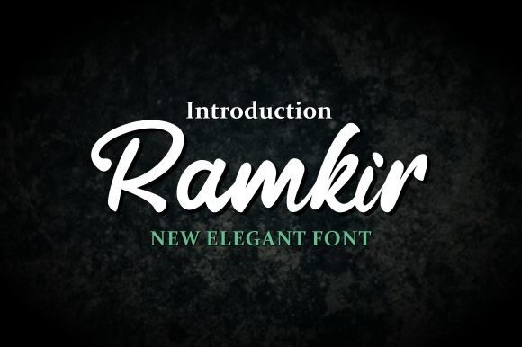 Ramkir Font Poster 1