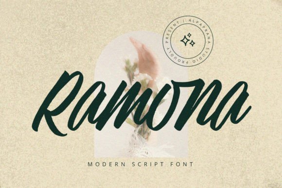 Ramona Font Poster 1
