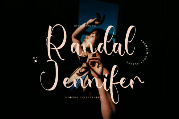 Randal Jennifer Font Poster 1