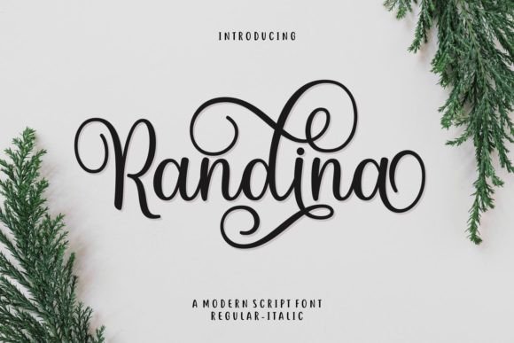 Randina Font Poster 1