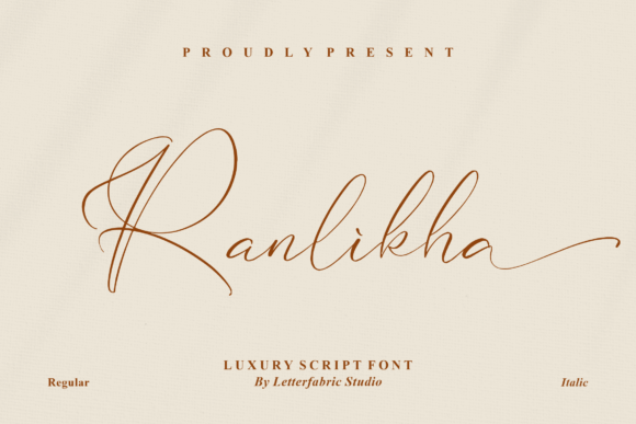 Ranlikha Font Ranlikha Font Poster 1