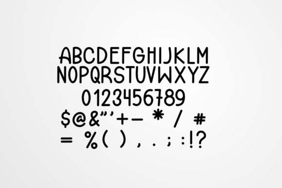 Raphiqes Font Poster 3