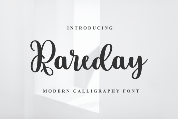 Rareday Font Poster 1