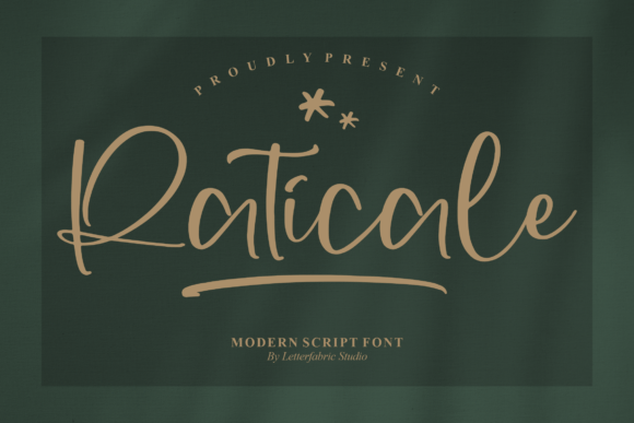 Raticale Font Poster 1