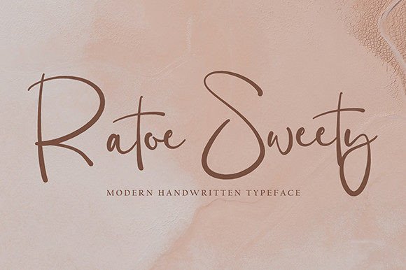 Ratoe Swetty Font Poster 1