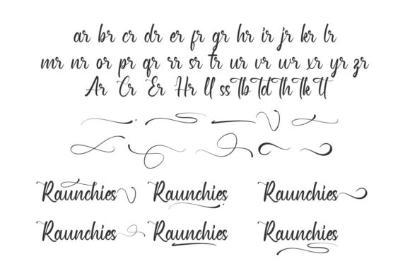 Raunchies Font Poster 5
