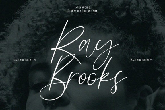 Ray Brooks Font Poster 1