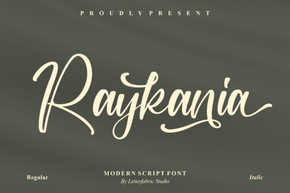 Raykania Font Poster 1