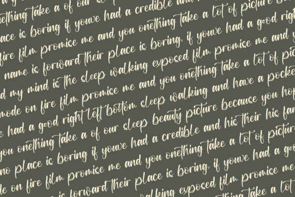 Raykania Font Poster 8