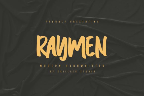 Raymen Font Poster 1