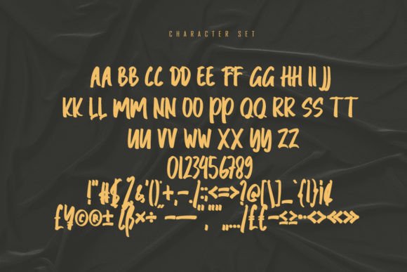 Raymen Font Poster 5