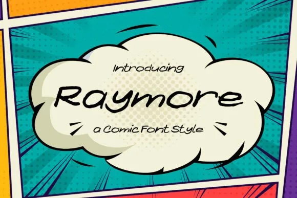 Raymore Font Raymore Font Poster 1