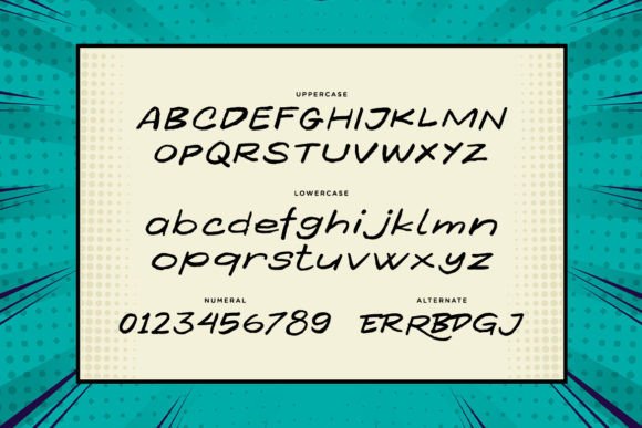 Raymore Font Poster 2