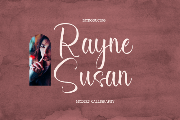 Rayne Susan Font Poster 1