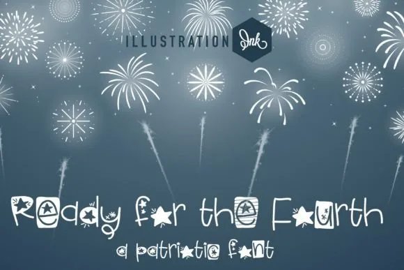Ready for the Fourth Font Ready for the Fourth Font Poster 1