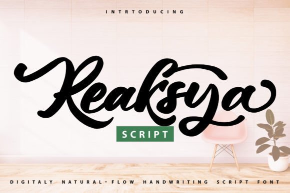 Reaksya Font Poster 1