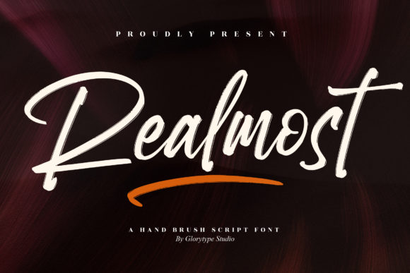 Realmost Font Poster 1