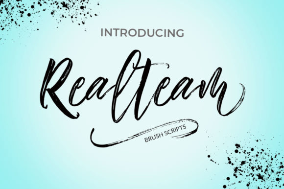 Realteam Font