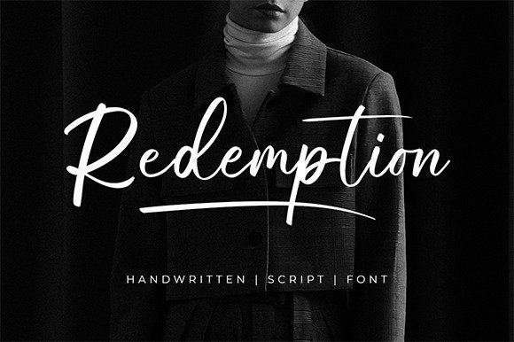 Redemption Font Poster 1