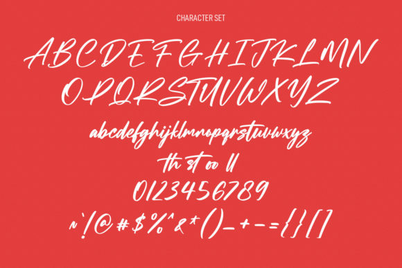 Redgates Font Poster 8