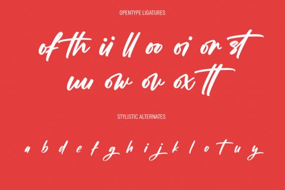 Redgates Font Poster 9