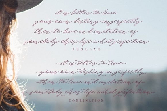 Redheads Font Poster 6