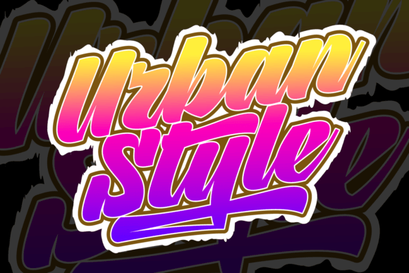 Redshine Font Poster 2