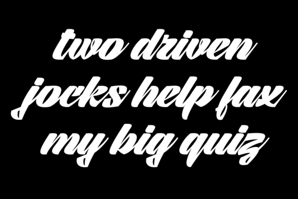 Redshine Font Poster 8