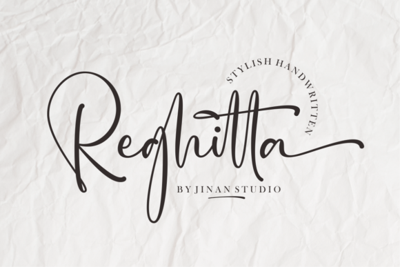 Reghitta Font Reghitta Font Poster 1