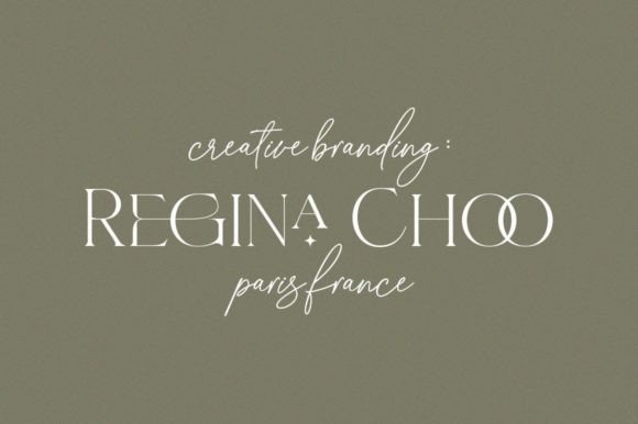 Regiola Font Poster 9