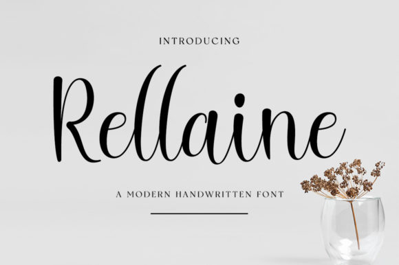 Rellaine Font Poster 1