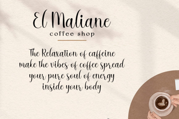 Rellaine Font Poster 7
