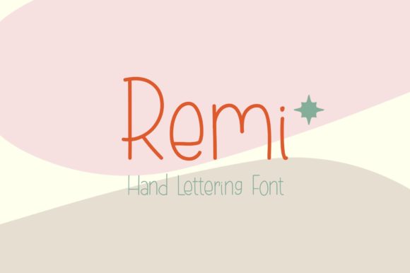 Remi Font Poster 1