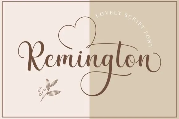 Remington Font Remington Font Poster 1