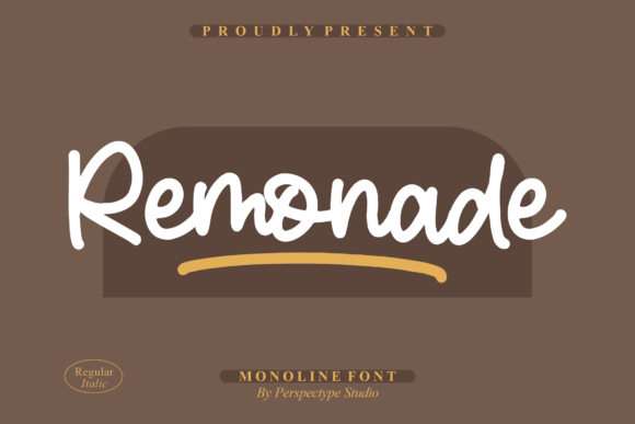 Remonade Font Poster 1