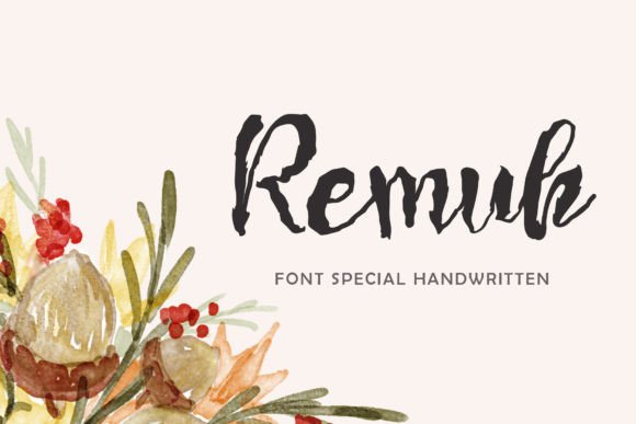 Remuk Font Poster 1