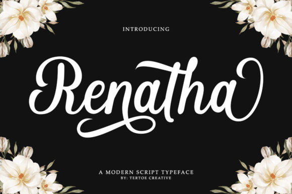 Renatha Font Poster 1