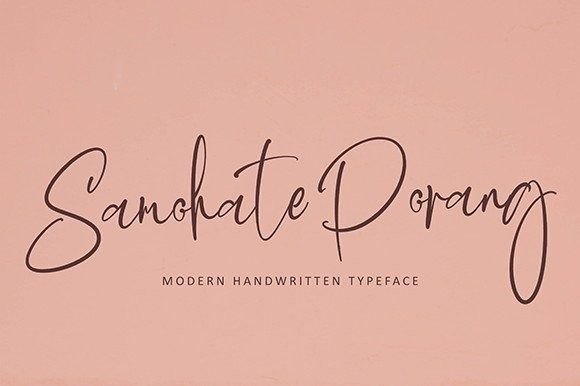 Renatha Joelia Font Poster 5